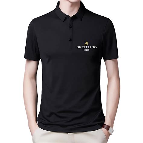 Cotton Breitling Polo shirts for Men 